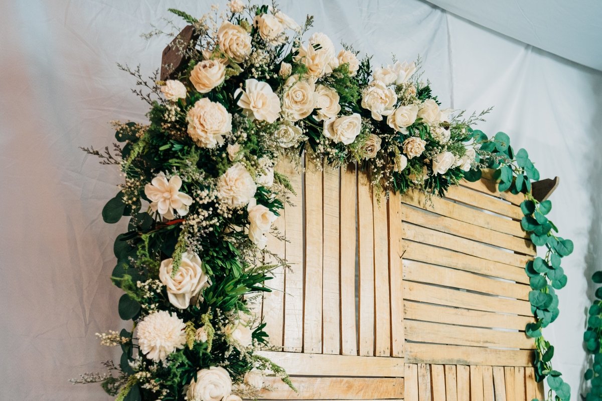 Diy deals wedding backdrop