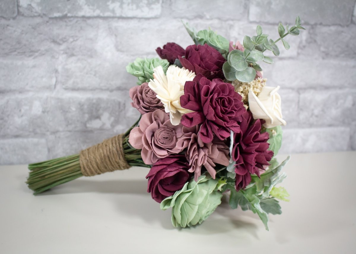 DIY Sola Wood bouquet! Supplies to make all the bouquets and