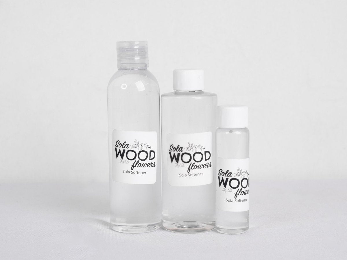 Sola Softener Key Ingredient in Preserving Sola Wood Flowers
