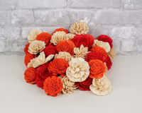 Autumn Leaves Assortment - Sola Wood Flowers