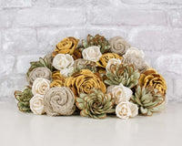 Butter Mint Assortment - Sola Wood Flowers