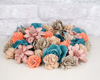 Coral Reef Mini Assortment - Sola Wood Flowers