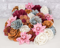 Fall Feeling Assortment - Sola Wood Flowers