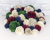 Jewel Tones Assortment - Sola Wood Flowers