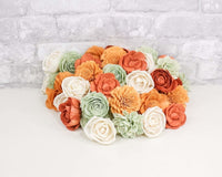 Light Pumpkin Assortment - Sola Wood Flowers