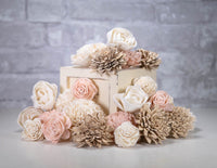 Light Stardust Assortment - Sola Wood Flowers