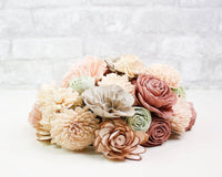 Little Bo Pink Assortment - Sola Wood Flowers