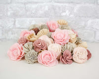 Making Me Blush Assortment - Sola Wood Flowers