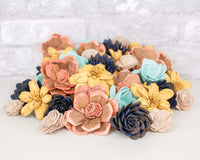 Pebble Beach Mini Assortment - Sola Wood Flowers