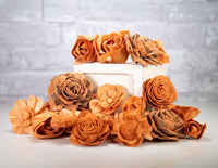 Persimmon Assortment - Sola Wood Flowers