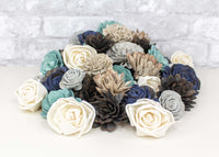 Snow Storm Assortment - Sola Wood Flowers