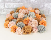 Sweet Peach Tea Assortment - Sola Wood Flowers