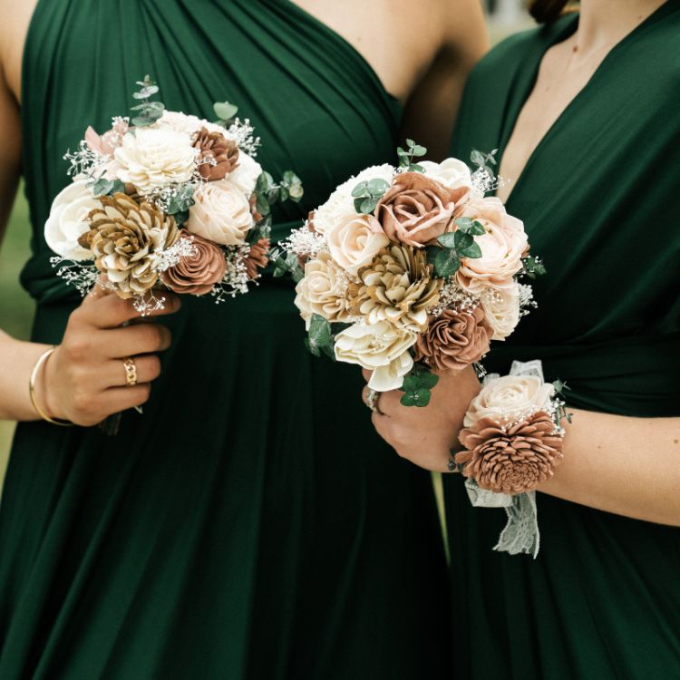 Bridesmaid's fashion bouquets qty 2