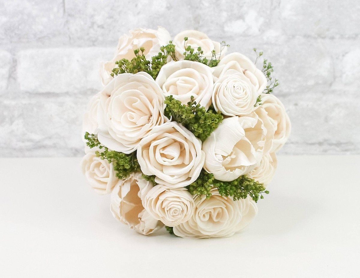 Large Bridal & Small high quality Toss Bouquets