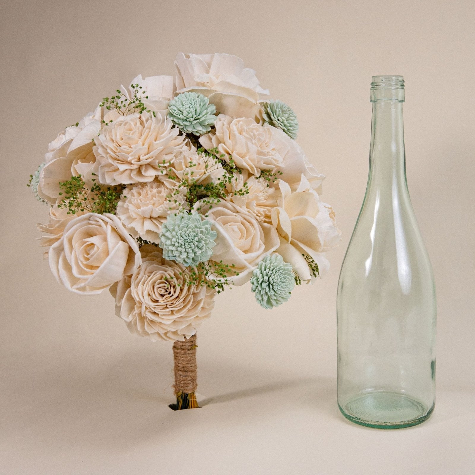 Wild Style Perfect Simplicity Bridal Bouquet – Sola Wood Flowers