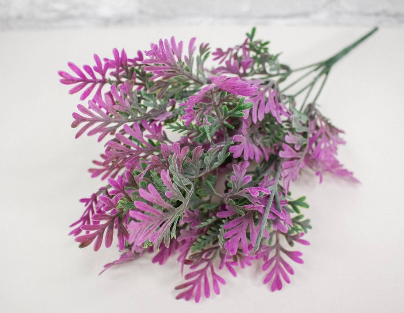 12" Lavender Leaf Spray - Lilac - Sola Wood Flowers