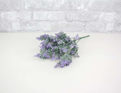 12" Lavender Leaf Spray - Purple - Sola Wood Flowers