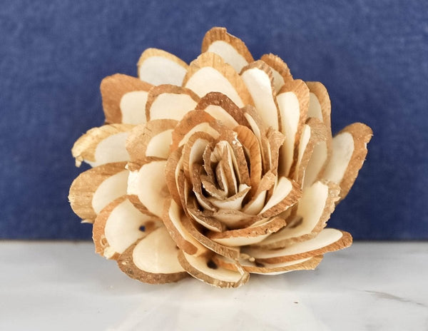 2" Almond (10 pack) - Sola Wood Flowers