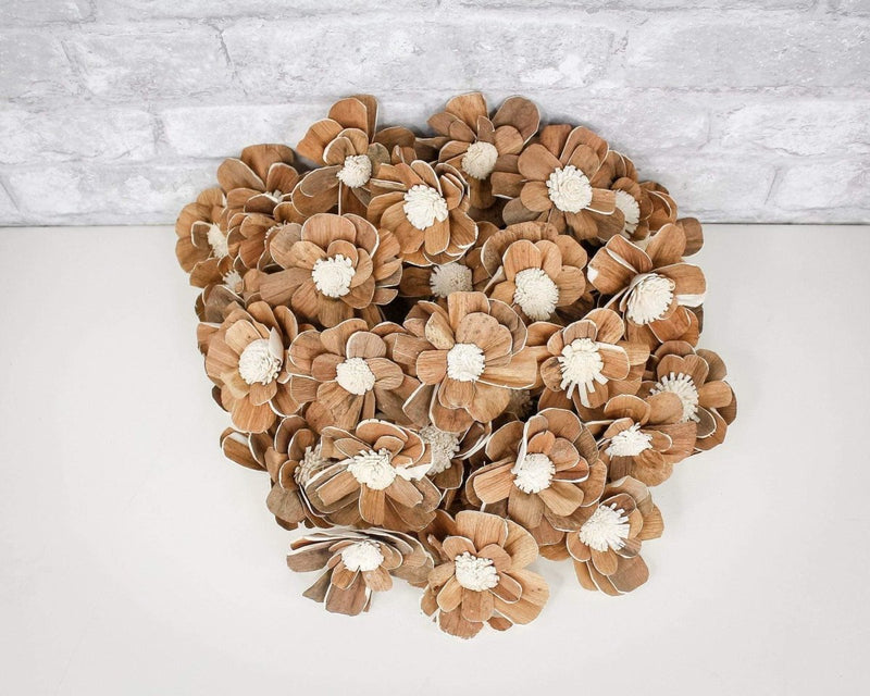 2" Coco - 50 Pack - Sola Wood Flowers