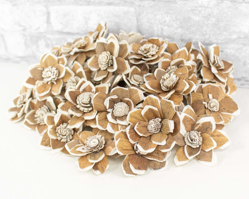3" Mila - 50 Pack - Sola Wood Flowers