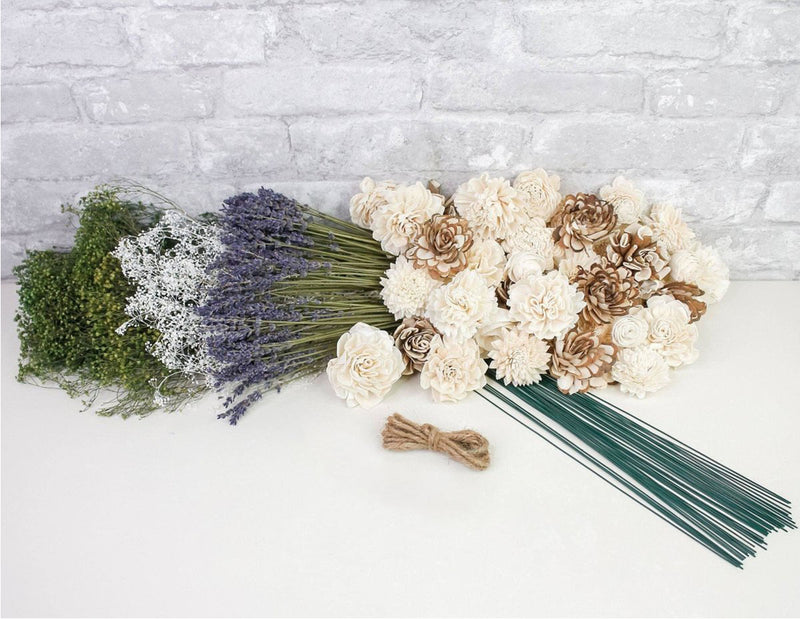 All Natural Bridal Bouquet