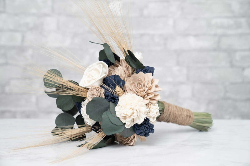 Anchored In Love Bridesmaid Bouquet Kit - Sola Wood Flowers