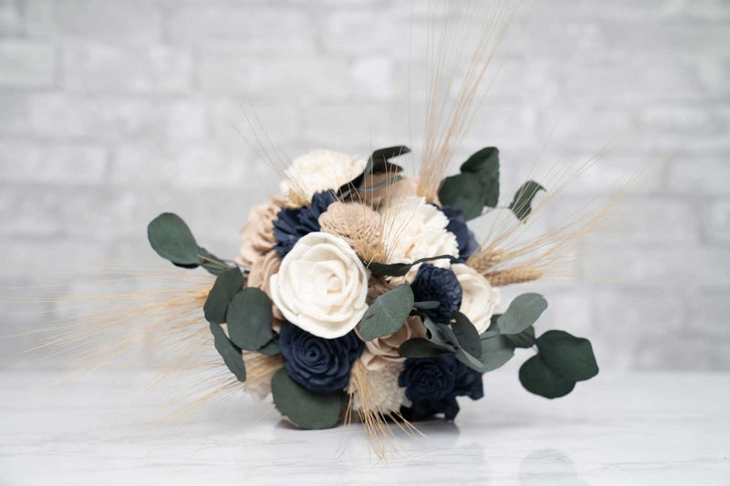 Anchored In Love Bridesmaid Bouquet Kit - Sola Wood Flowers