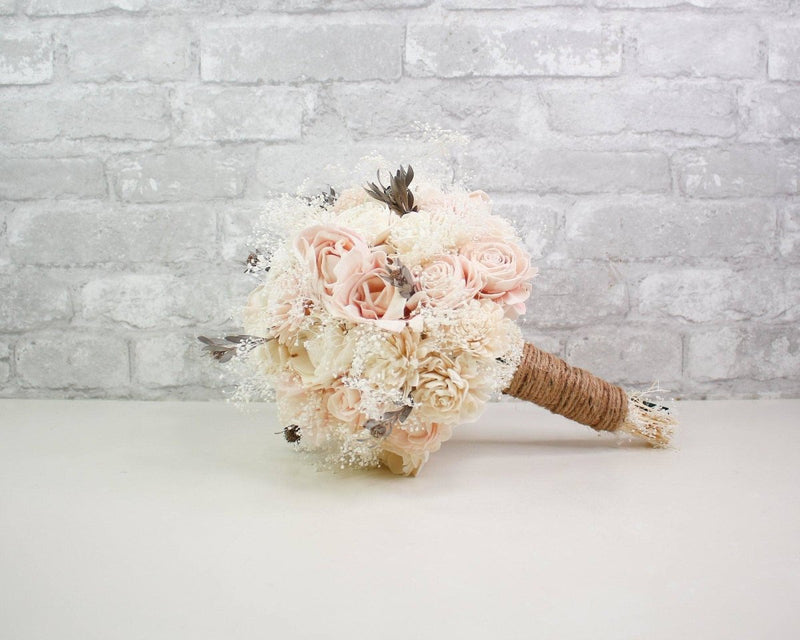 Bashful Beauty Bridal Bouquet Kit - Sola Wood Flowers
