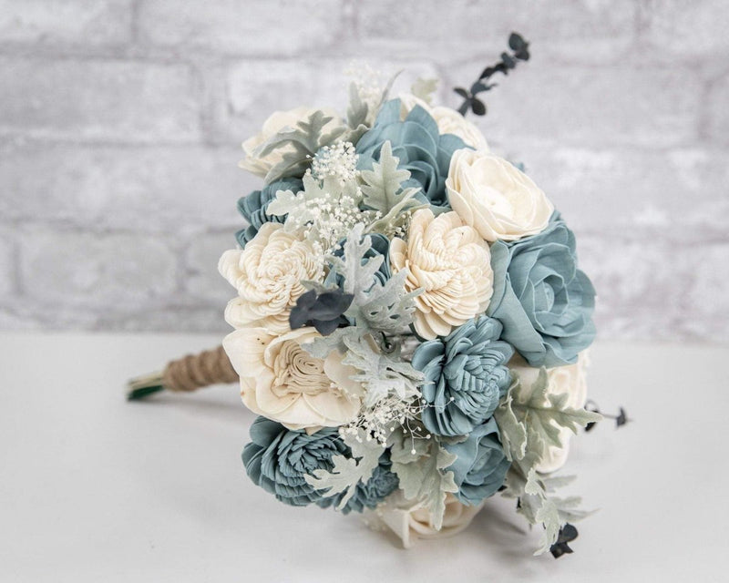 Beautiful Blues Bouquet Kit - Sola Wood Flowers