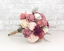 Blushing Beauty - Finished Bouquet - Sola Wood Flowers