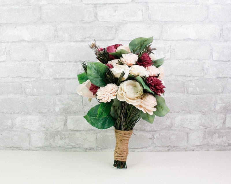 Blushing Belle Bridal Bouquet Kit - Sola Wood Flowers