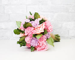 Botanical Beauty Bridesmaid Bouquet Kit - Sola Wood Flowers