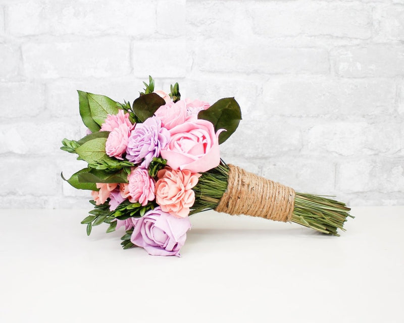 Botanical Beauty Bridesmaid Bouquet Kit - Sola Wood Flowers