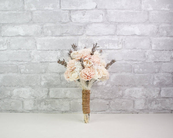 Brilliant Finished Bridesmaid Bouquet - Sola Wood Flowers