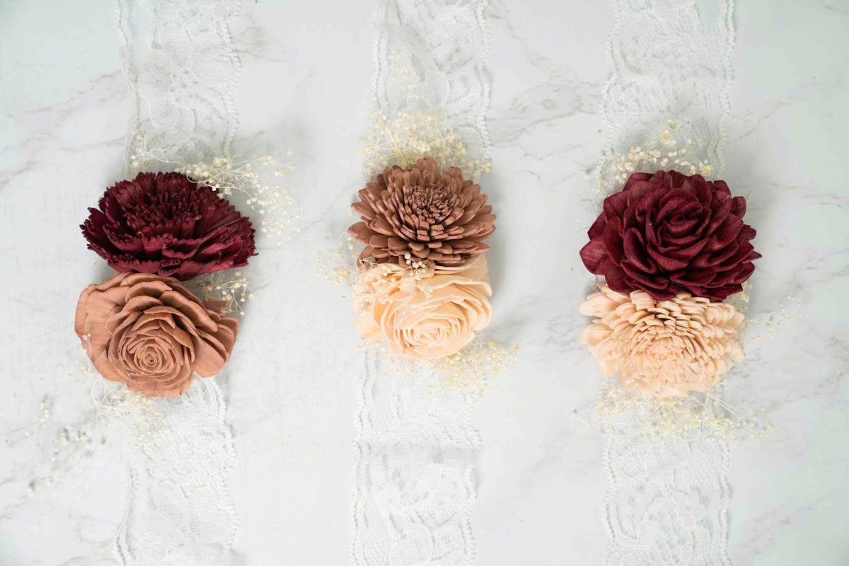Bubblegum Bliss Corsage (Set of 3) – Sola Wood Flowers