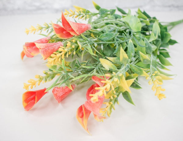 Cala Lily Mini Bush - Coral - Sola Wood Flowers