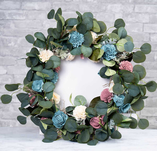 Camisole Wreath (Large) - Sola Wood Flowers