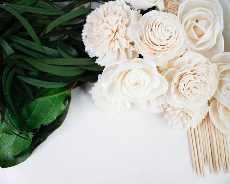 Caprice Centerpiece Craft Kit - Sola Wood Flowers
