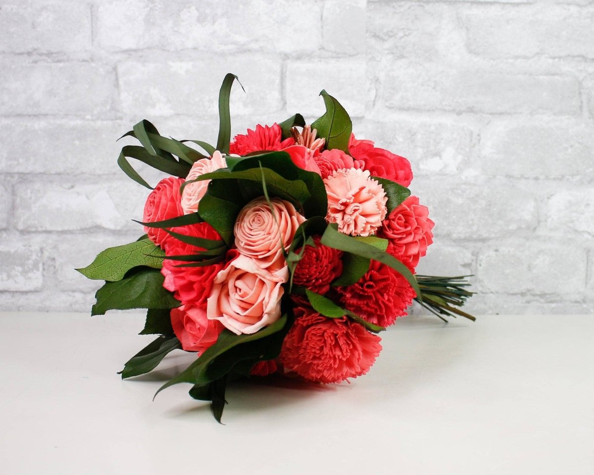 Tie The Knot Mini Bouquet – Sola Wood Flowers
