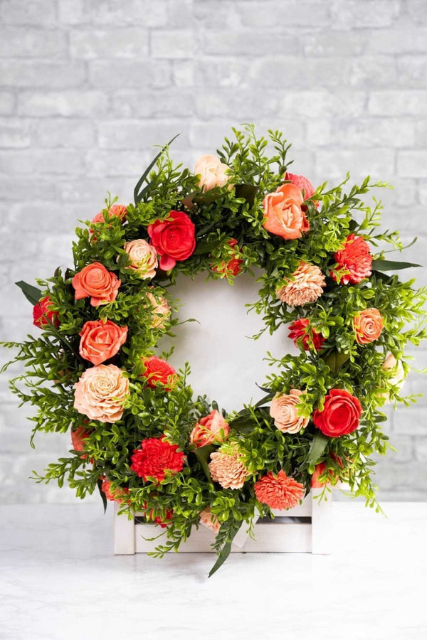 Caprice Wreath (Large)* - Sola Wood Flowers