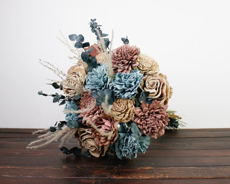 Catalina Coast Finished Bouquet - Small - Sola Wood Flowers