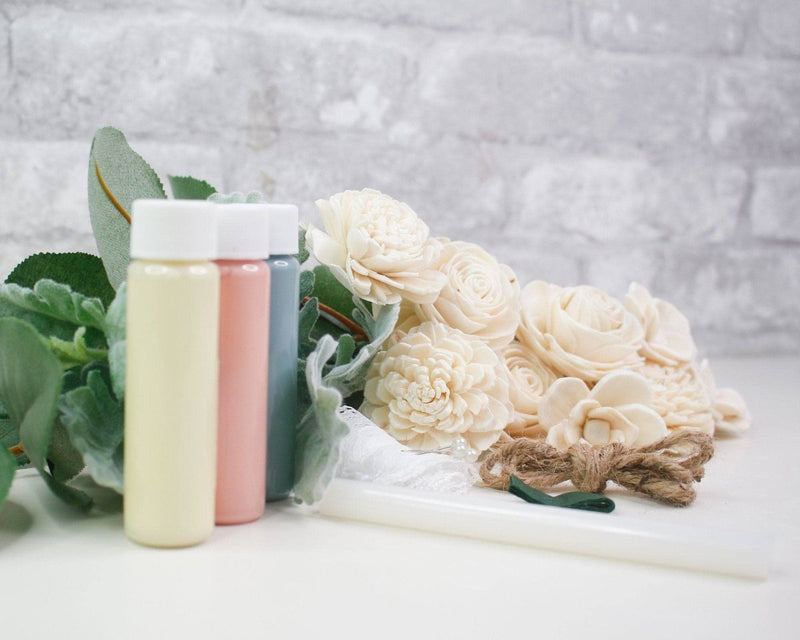 Cinder Rose Corsage Craft Kit (Set of 3) - Sola Wood Flowers
