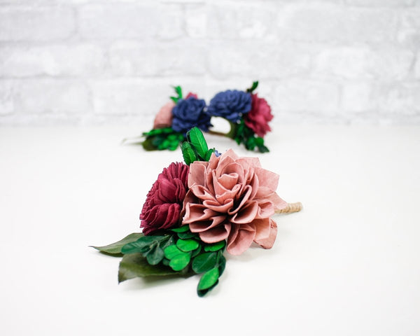 Concerto Boutonniere Craft Kit (Set of 3) - Sola Wood Flowers