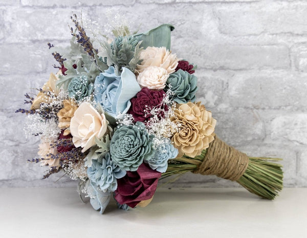 Constance Bridal Bouquet Kit - Sola Wood Flowers