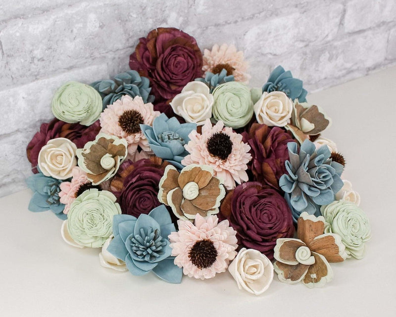 Cotton Candy Assortment - Sola Wood Flowers