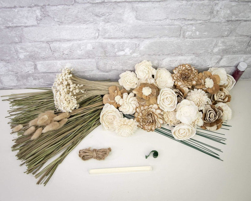 Countryside Bouquet Kit - Sola Wood Flowers
