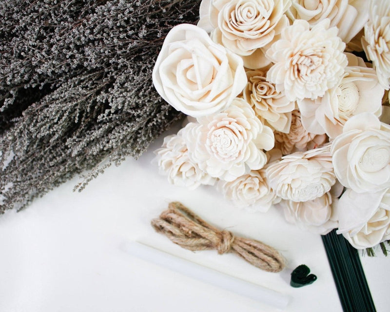 Diana Bridesmaid Bouquet Kit - Sola Wood Flowers