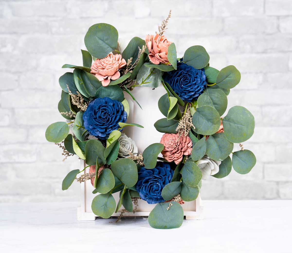 10+ Wood Flower Wreath