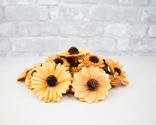 DIY Hand Painted Sunflower Assortment - Sola Wood Flowers