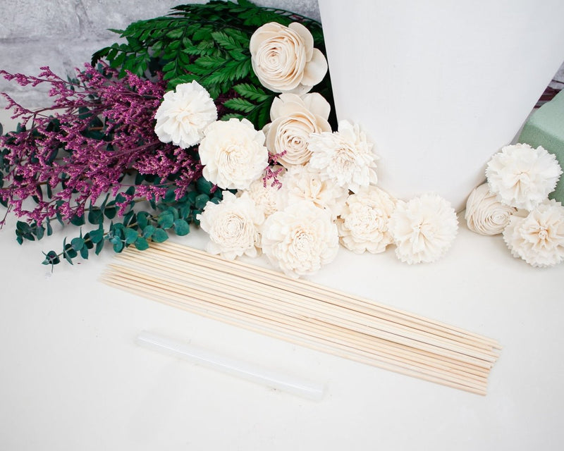 DIY Wall Vase Craft Kit - Sola Wood Flowers